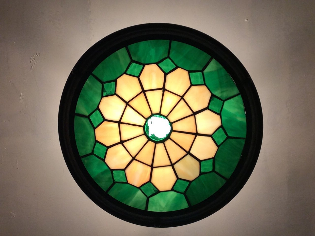 Vintage light lamp shade Tiffany style ceiling light pendant