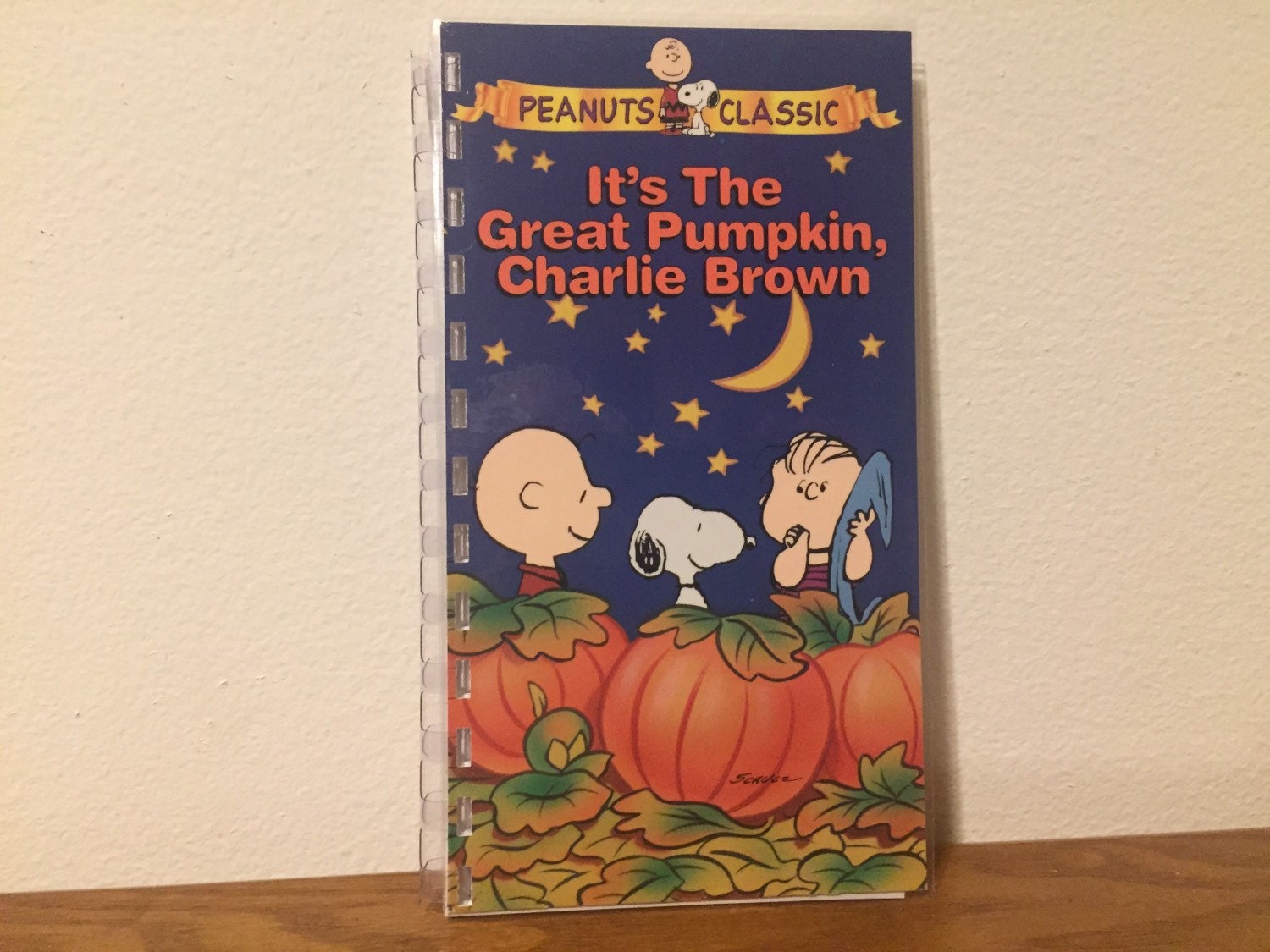 It's the Great Pumpkin Charlie Brown Recycled VHS by CarleysMedia