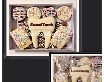Sweet Tooth, Dentist Gift, Gourmet Chocolate Gift set