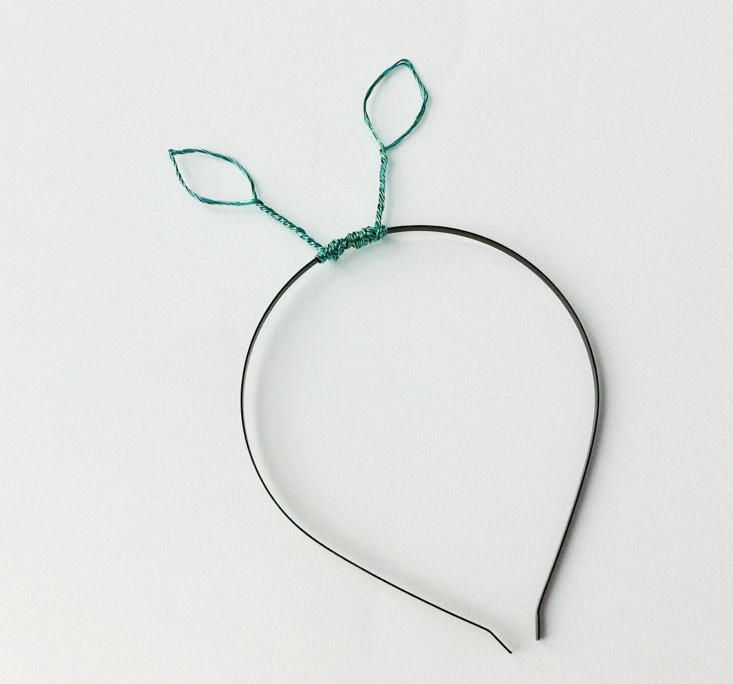 Green Alien Antenna Headband Wire Antennae Kawaii Hair Band