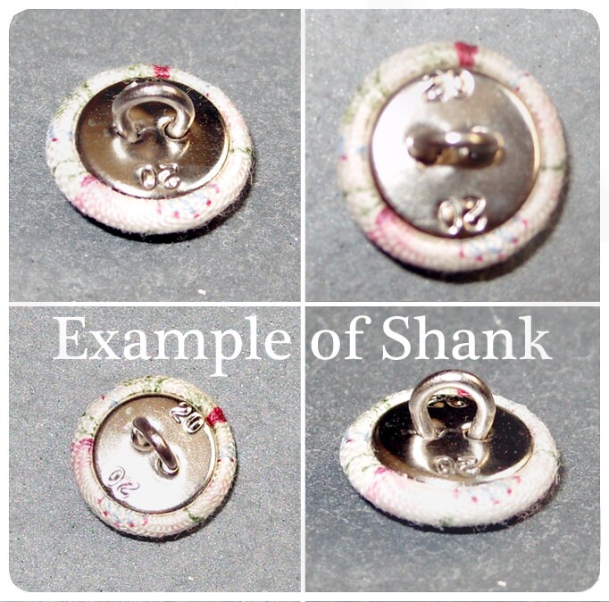 Fabric Covered Buttons 8 x 12mm buttons by HandmadeByElaine33