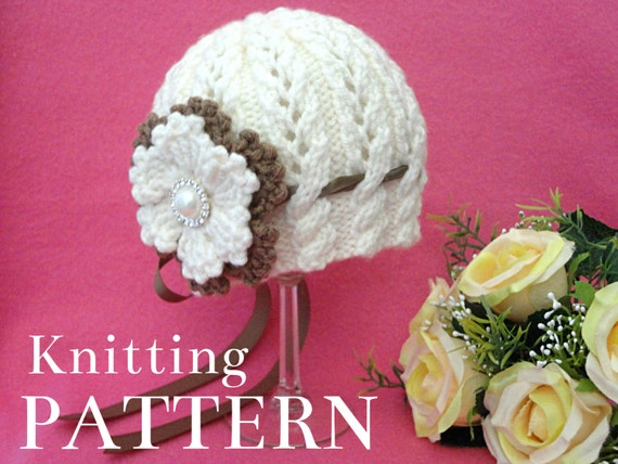 Baby Hat P A T T E R N  Knitting Baby Hat Baby Patterns Knitted Baby Hat Knitting Pattern Baby Hats Knitting Hat  Newborn Hat  ( PDF file )
