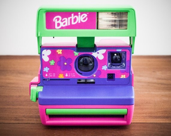 barbie polaroid camera