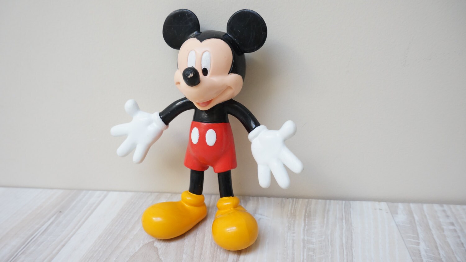 rubber mickey mouse doll