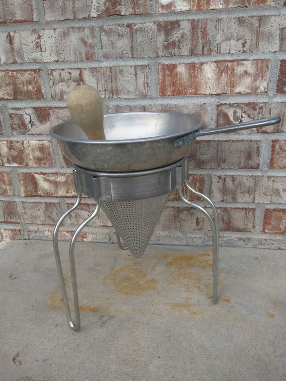 Antique Canning Colander Sieve for Straining / by RetroRetake