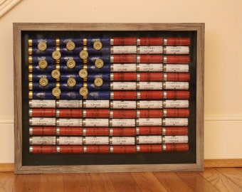 Items similar to American Flag Shotgun Shells on Etsy