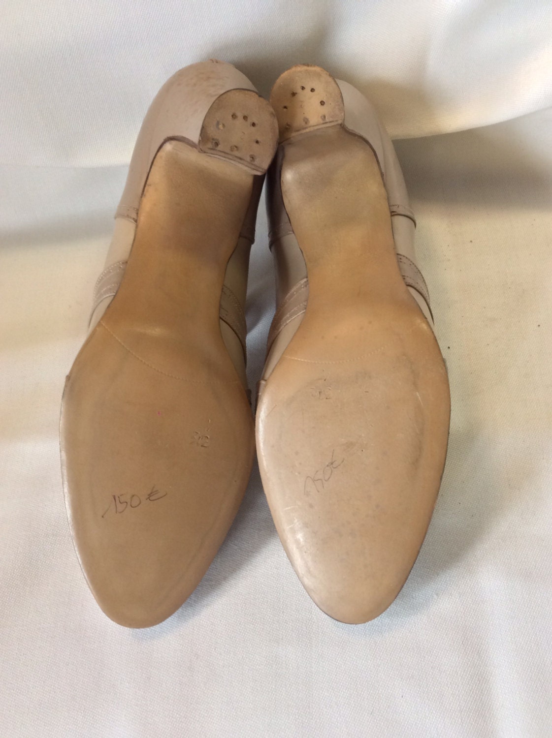 light grey leather shoes