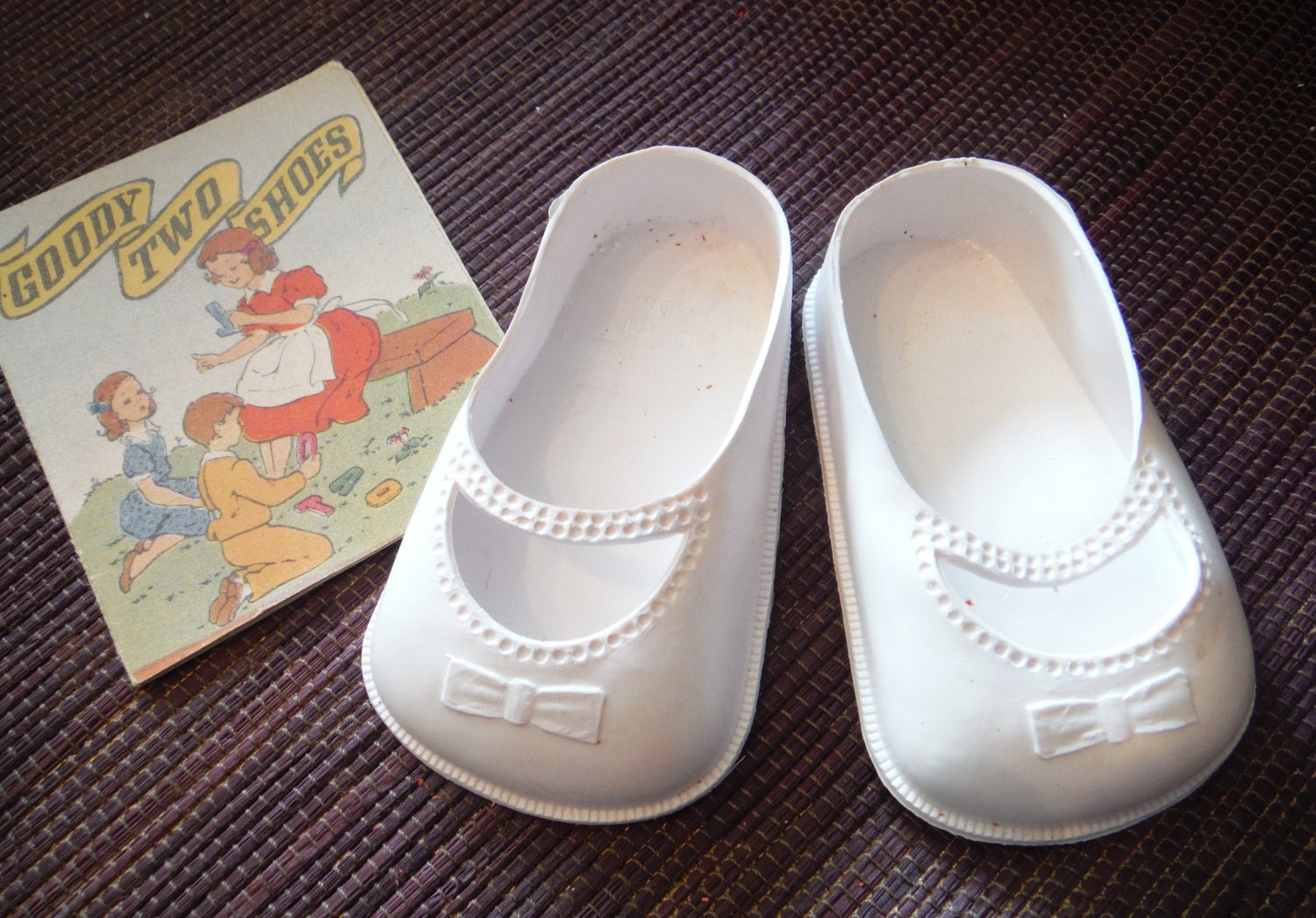 plastic dolly shoes