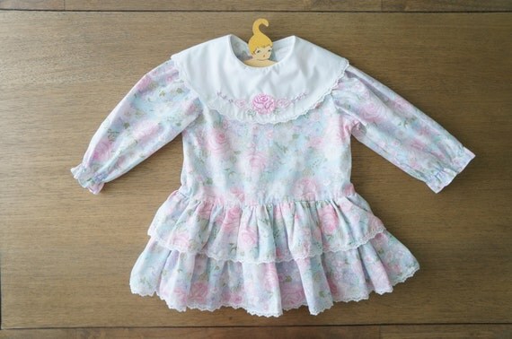 vintage baby clothes baby girl shabby chic blue rose floral vintage baby clothes baby girl shabby chic blue rose floral