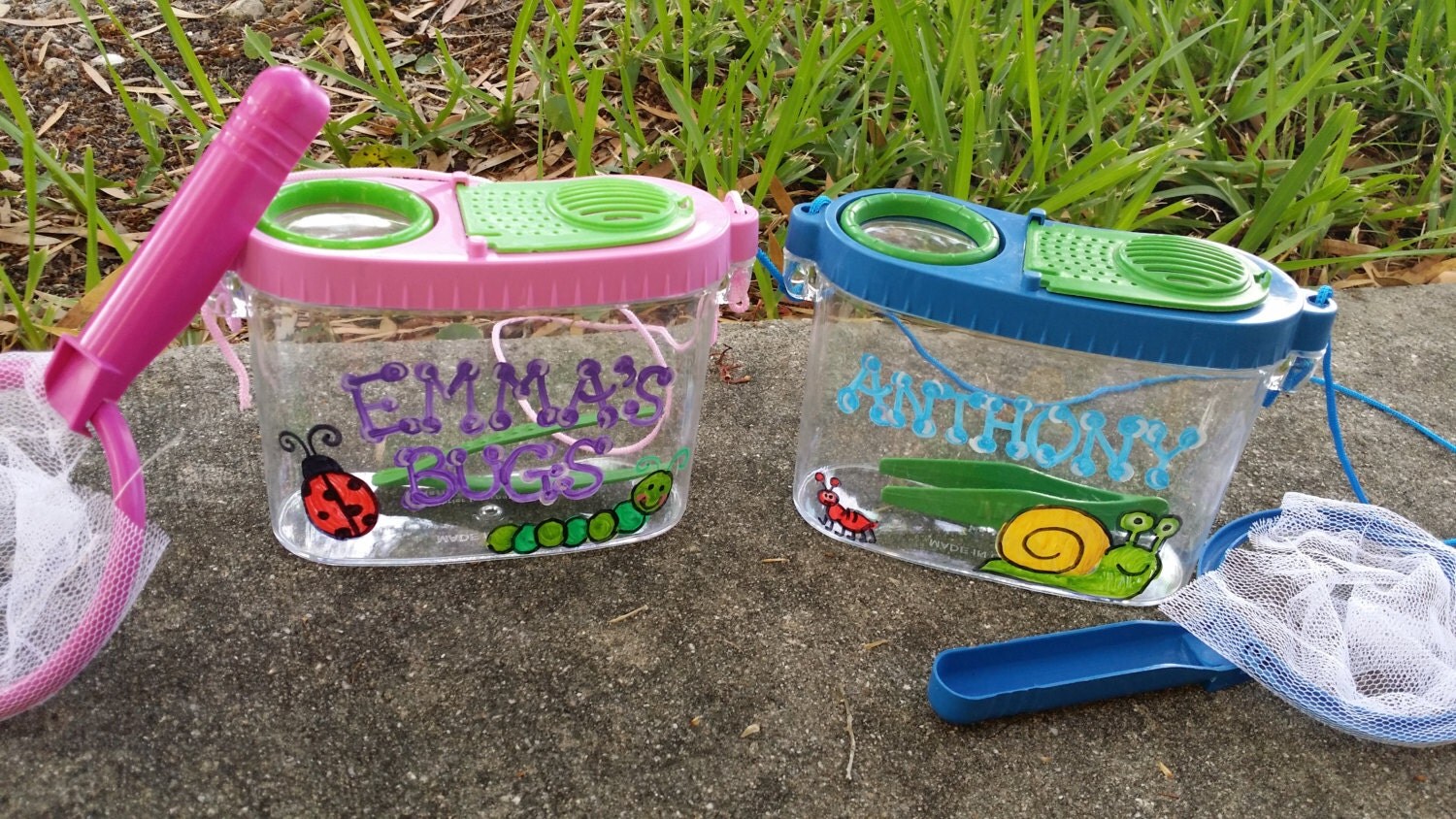 Personalized Bug Catchers Cute Custom Insect Holder Favors