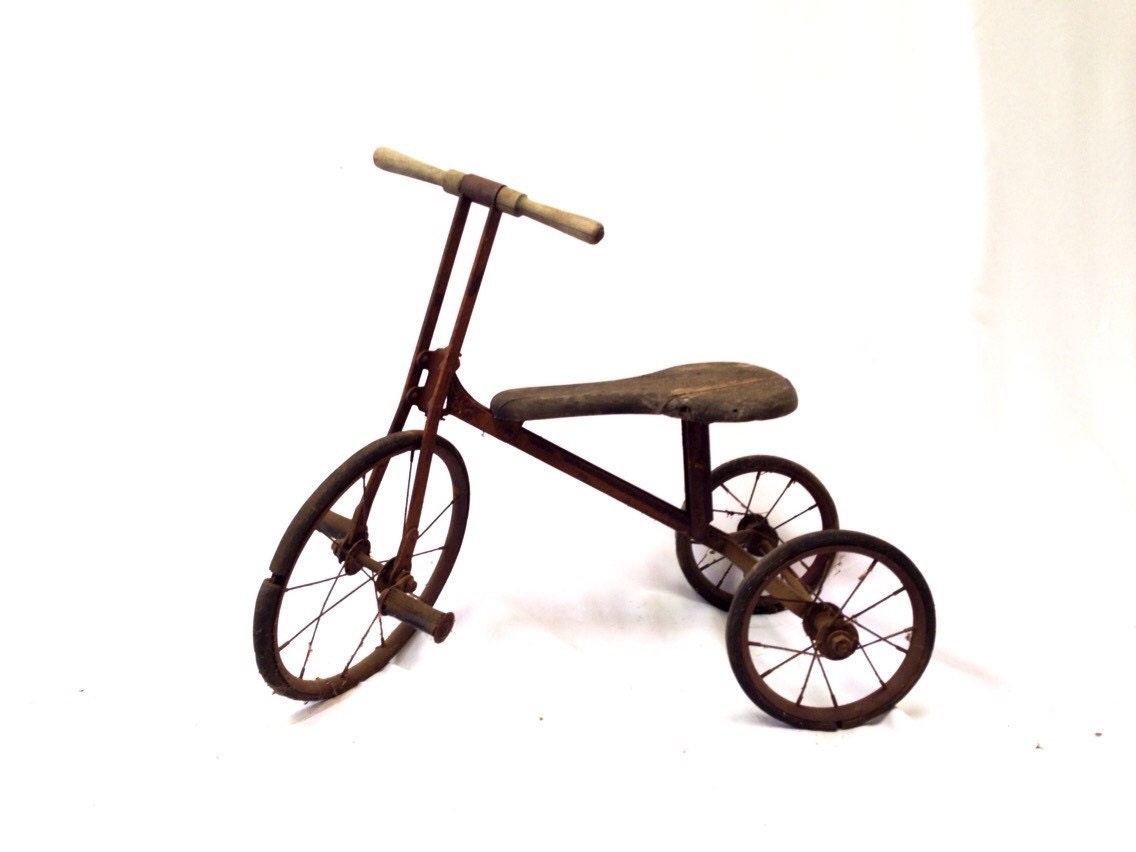 wooden tricycle