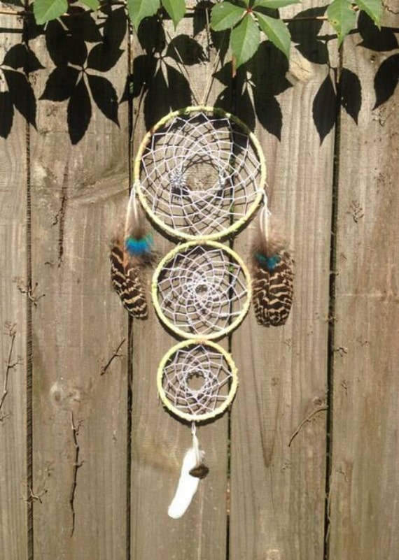 Items similar to Handmade sun & moon dream catcher ~xlarge on Etsy