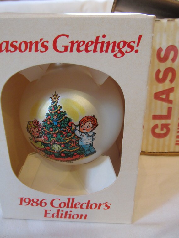 Vintage Campbell's Soup Christmas Ornament 1986 by MaggiesClozzet