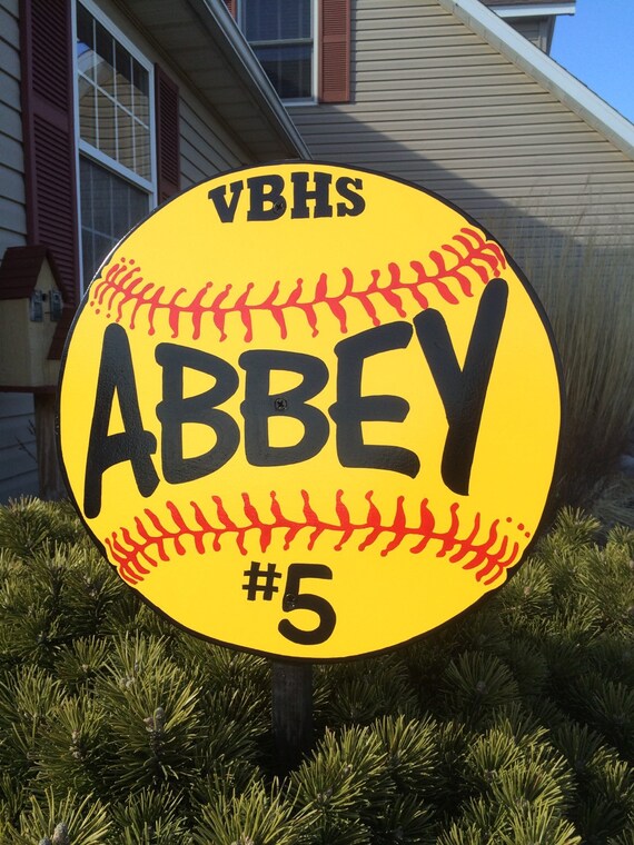 Softball / Baseball Sports Yard Signs (18