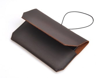 Kindle Voyage, Kindle Paperwhite case sleeve, Handcrafted vegetable tanned leather book case sleeve for Kindle Voyage L-072