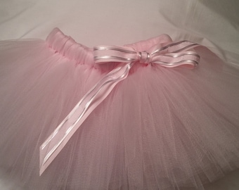 Light Pink Tutu, light pink baby tutu, baby tutu, infant tutu, toddler tutu, newborn tutu, 1st birthday tutu, birthday tutu, preemie tutu