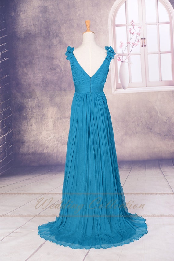 Marine Blue Prom Dresssexy Party Dress By Weddingcollection