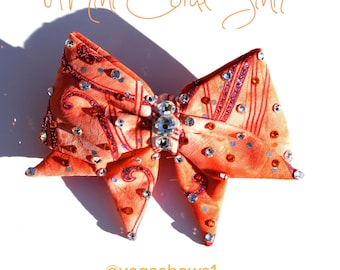 Coral Megan d02 fascinator
