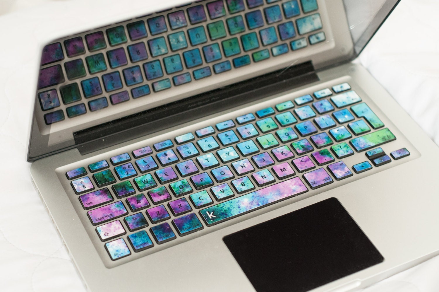 Frozen stardust macbook Macbook Keyboard stickers PC by Keyshorts