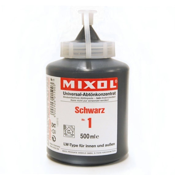 Mixol Tint Universal Colorant Black 01 500ml