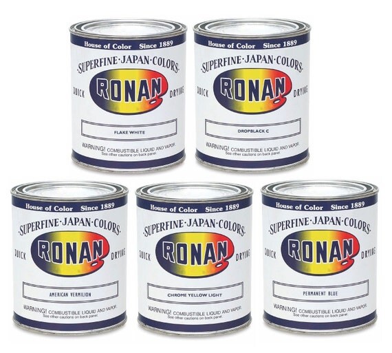 Ronan Japan Colors Fast Dry Oil Paint Basic by McCollumInteriors