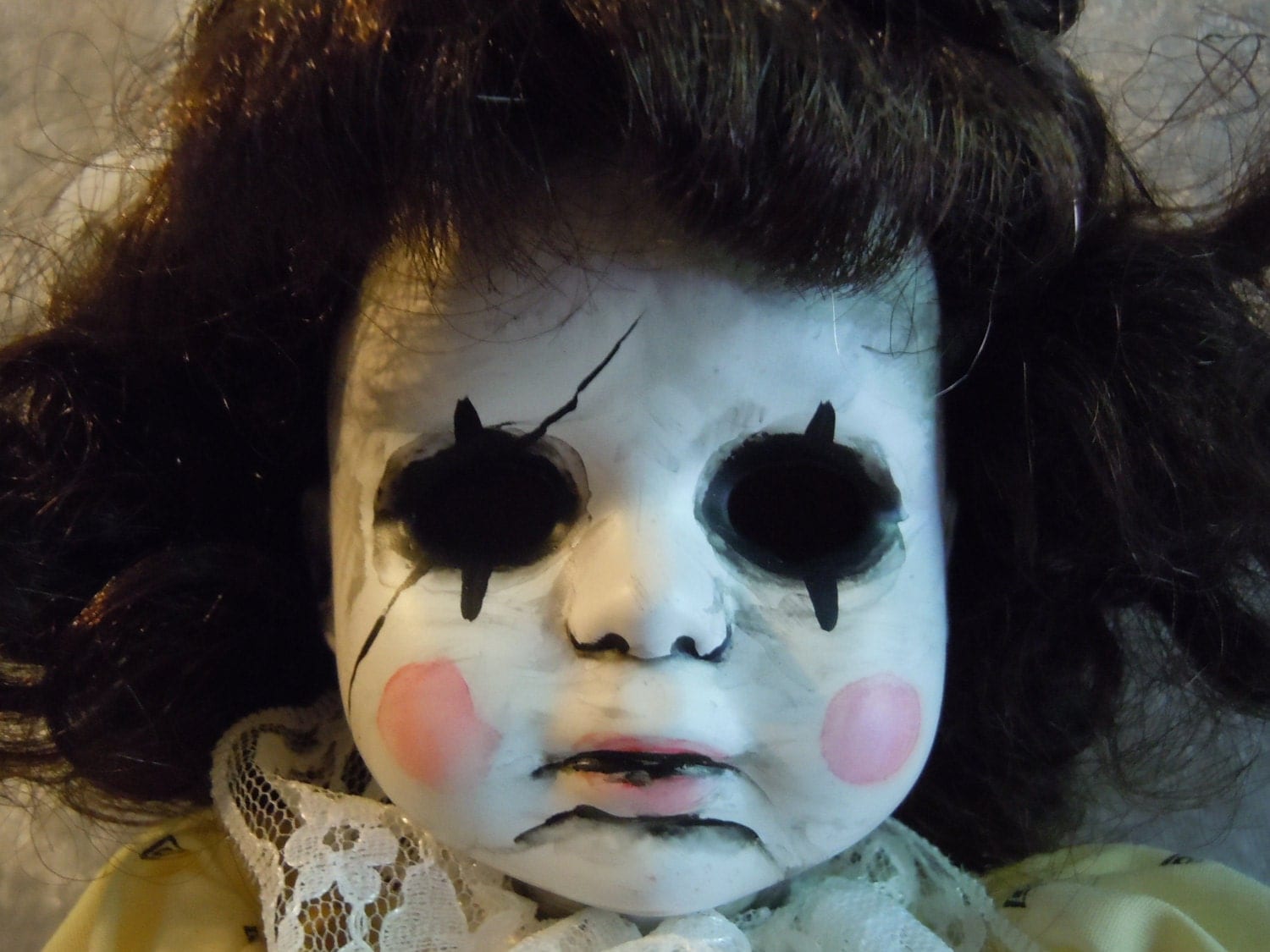 creepy clown doll