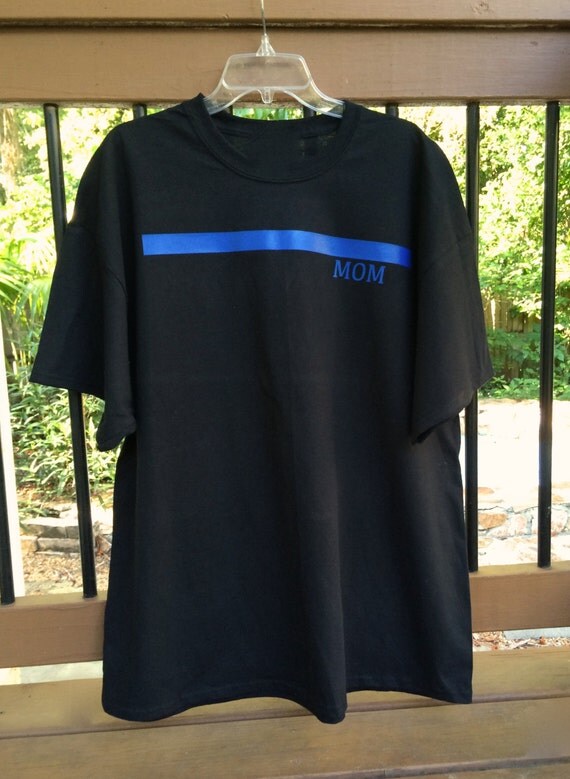 thin blue line shirt women's