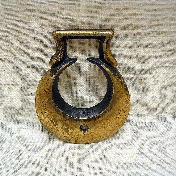 Cast Brass Horse Harness Decoration Vintage by TommysKitchenstuff