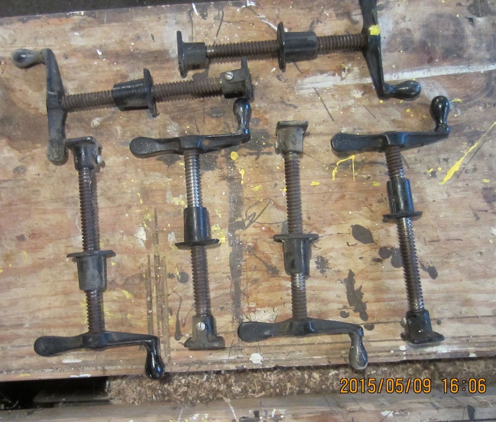 Veneer Press Screws Lot of 6 by ShopClarissaHarlowe on Etsy