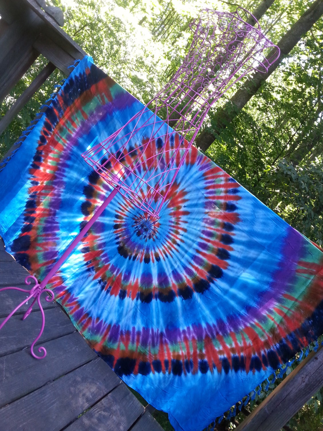 Handmade The InGnar Circle Design Tie Dye by Studiognartiedye