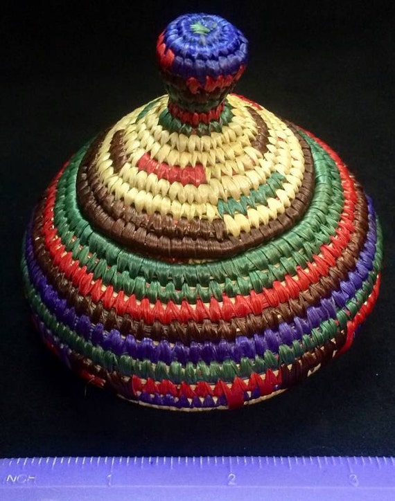Alaska Native Grass Basket
