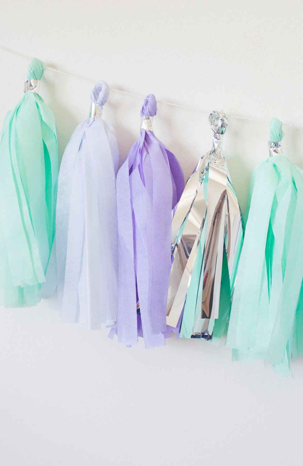 Mermaid Tassel Garland Mermaid Party Garland by LoveGarlands