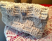 basket weave clutch