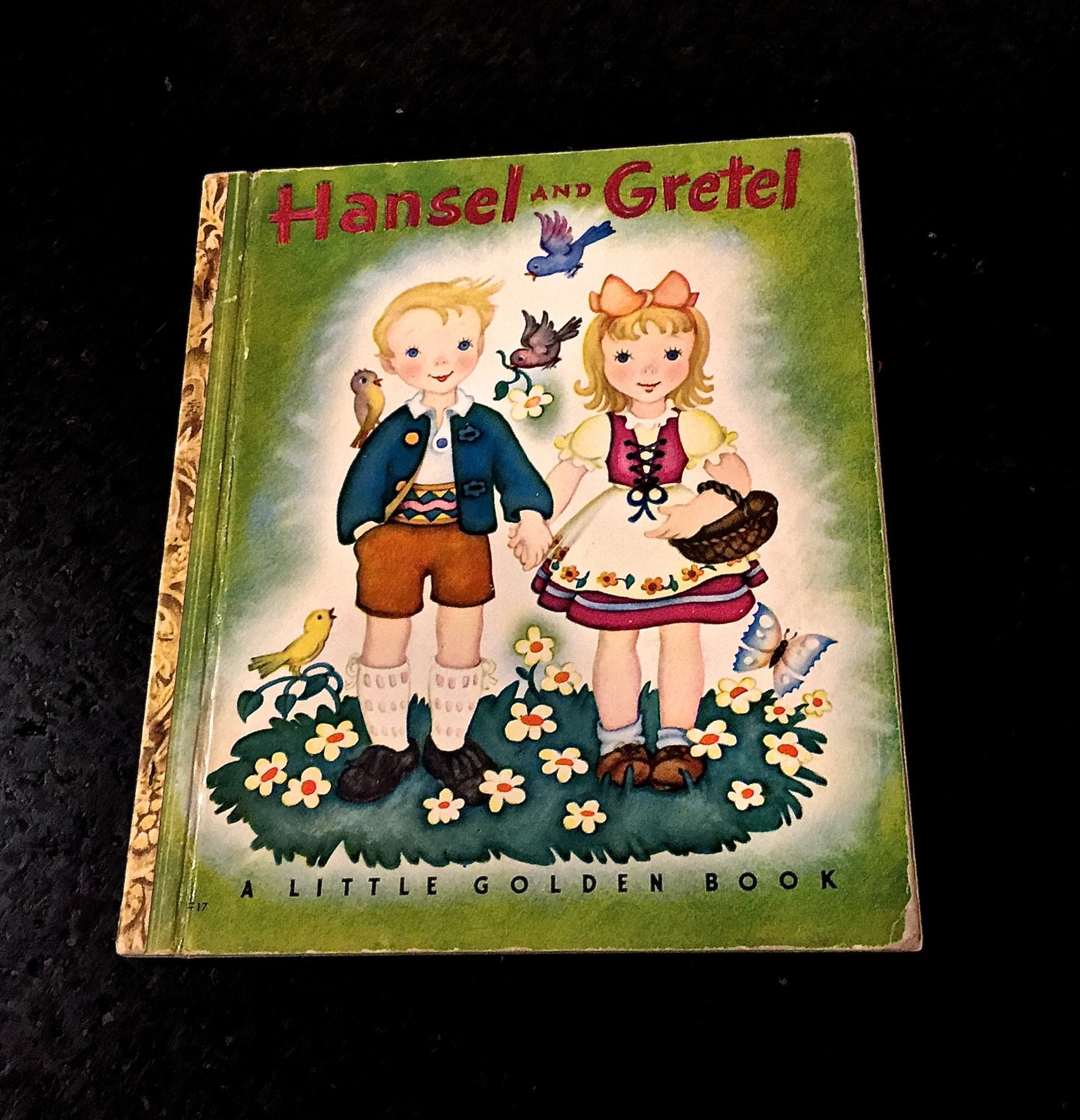 Vintage Hansel and Gretel Little Golden Book by VintagePrairieHome