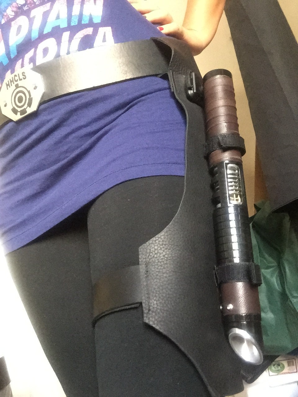 Lightsaber holder