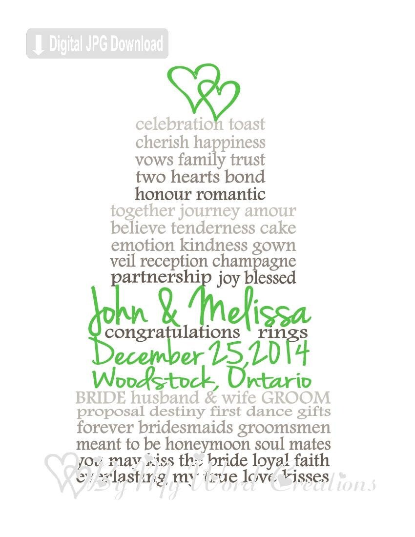 Wedding Cake Art Wedding Cake Word Art Wedding Gift