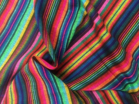 Items similar to Colorful Acrylic Fabric on Etsy