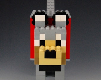 lego minecraft wolf set