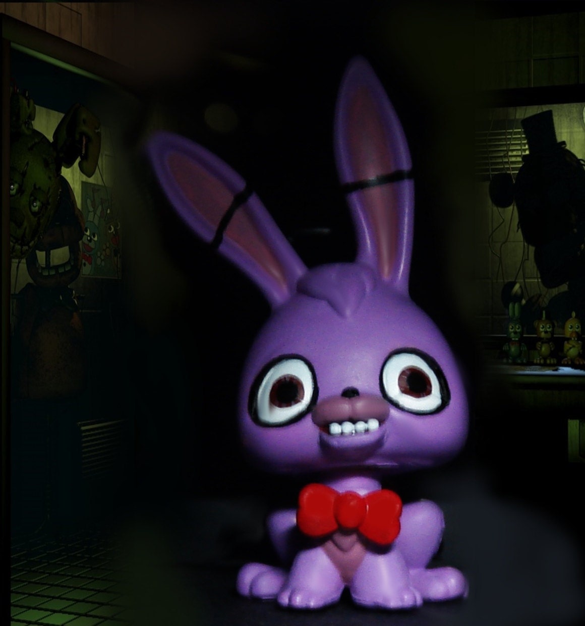 Bonnie FNAF Five Nights at Freddy's LPS custom figure