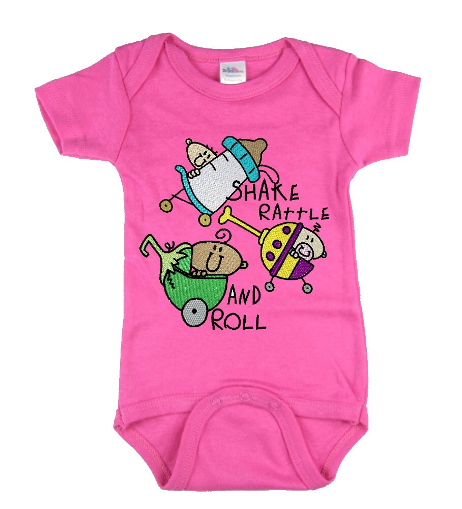 Shake Rattle & Roll onesie