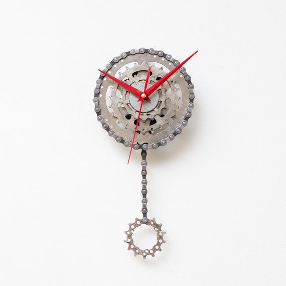 Unique Pendulum Clock Modern Wall Clock Industrial Wall Clock