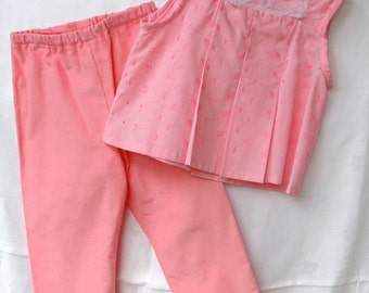 Pale Coral 2 Piece Outfit
