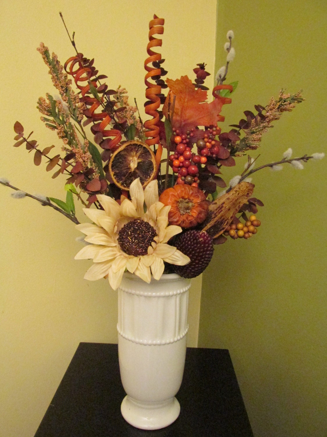 Fall Floral Arrangement Fall Décor Fall Harvest Autumn