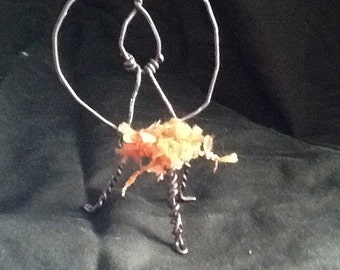 Miniature, wire miniature chair 2