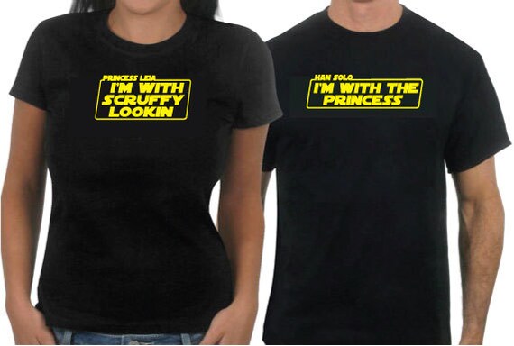 starwars couple shirts