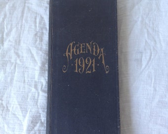 Authentic 1921 desk diary NEVER USED
