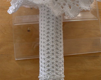 Bouquet handle-wrap/Manchon pour bouquet de mariée
