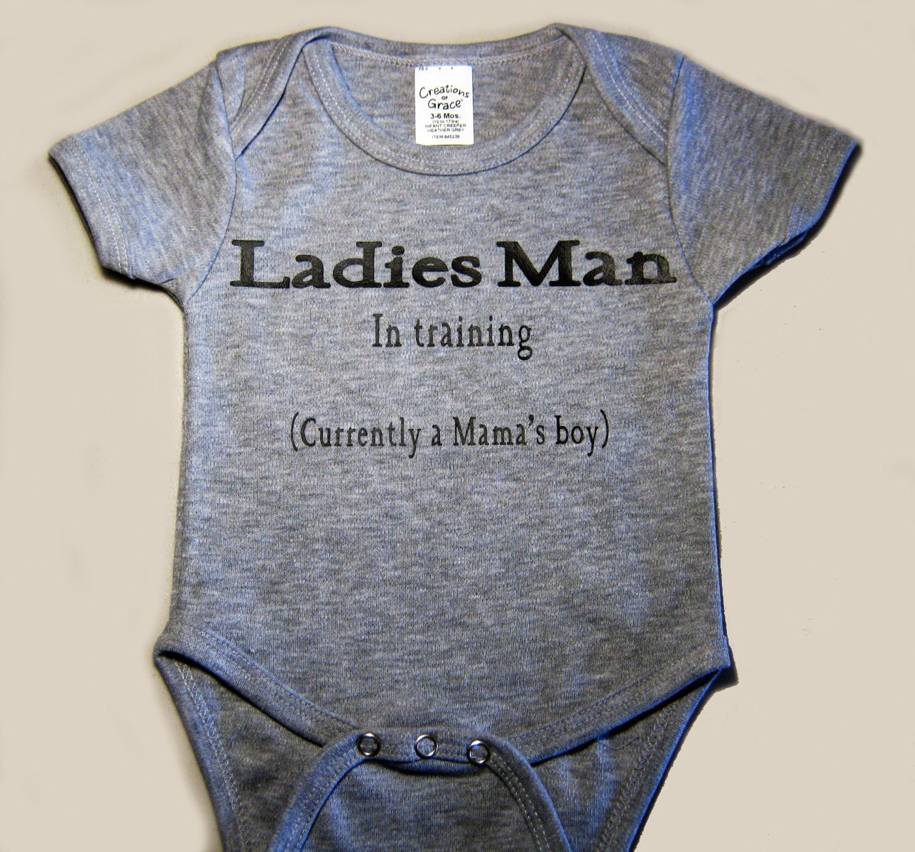 Baby Boy Bodysuit Custom Bodysuit Ladies Man In Training