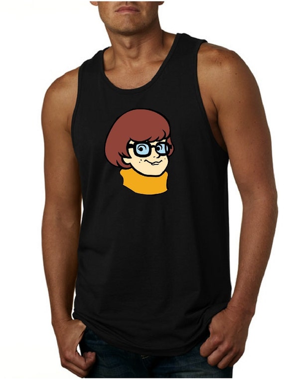 Velma Tanktop for men Velma from Scooby Doo by TrustworthyTees