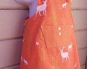 Size 2 Reversible Toddlers Jumper or Dress Ready to Ship